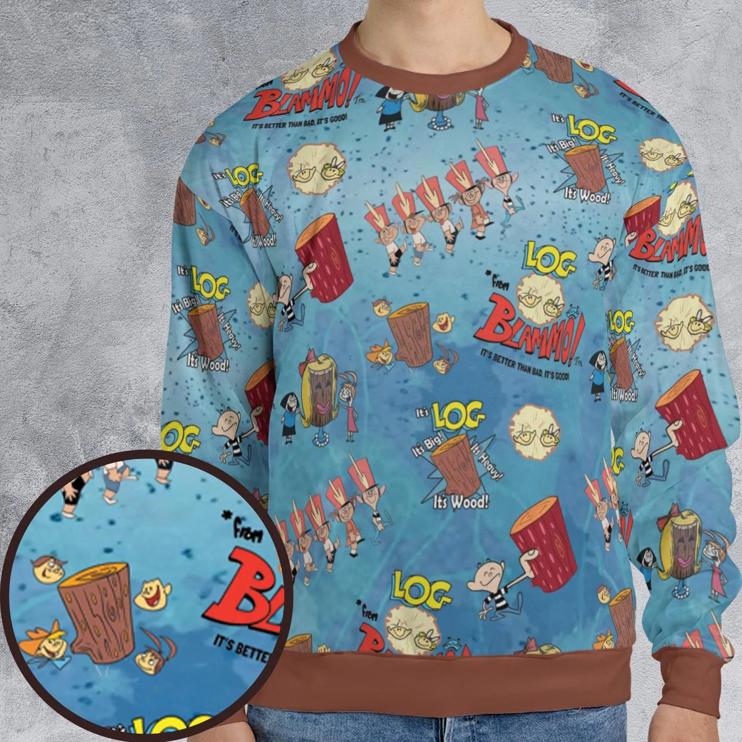 All-over Print Sweatshirt - DPDZE1SM