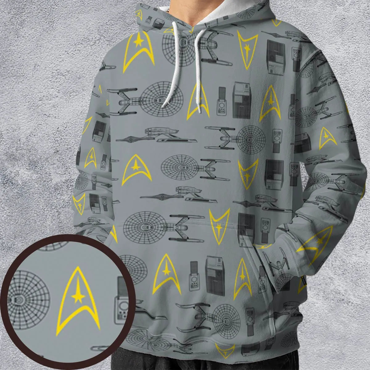 All-over Print Hoodie - PS4TS94V