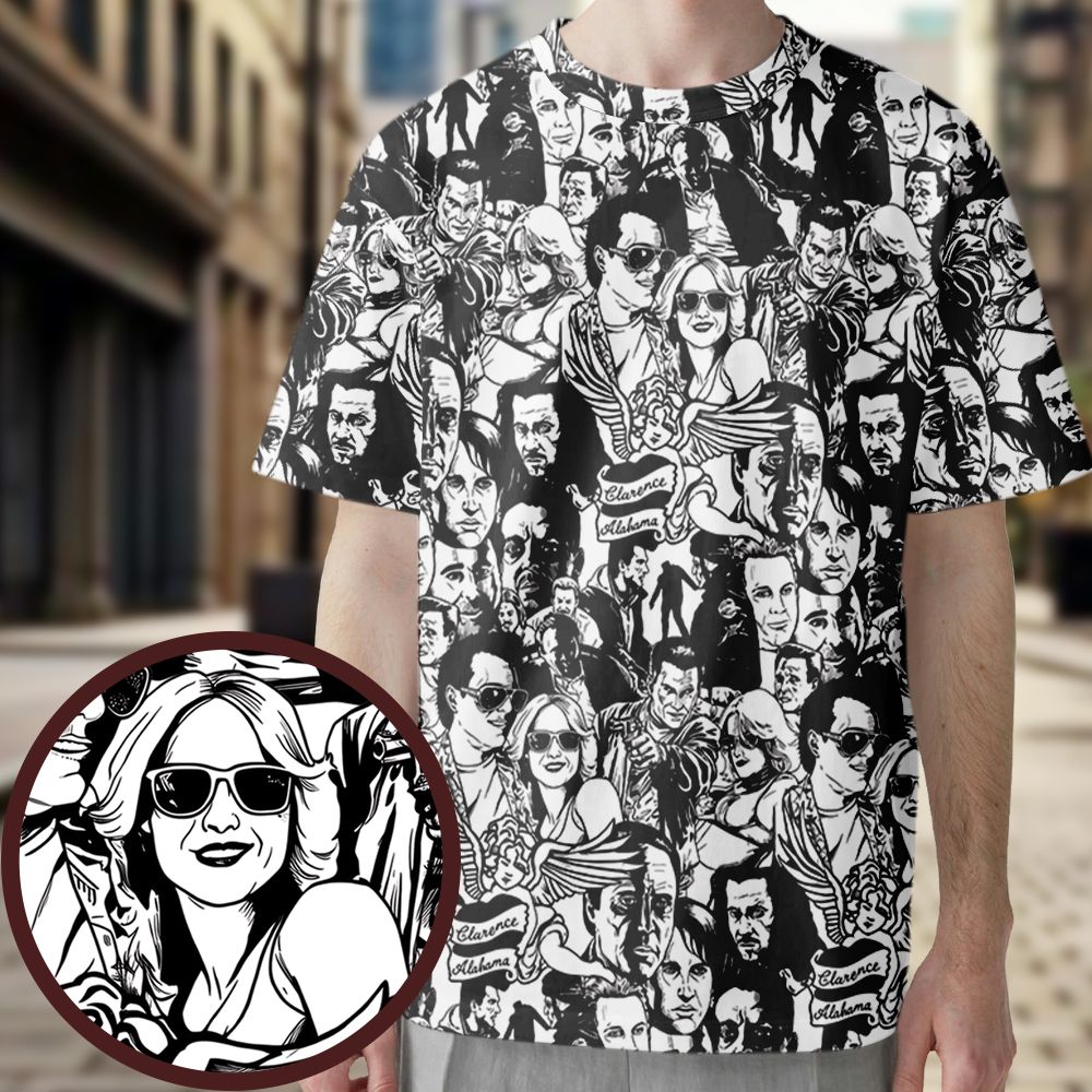 All-Over Print Unisex T-Shirt - ECSTYXAR -  - 1
