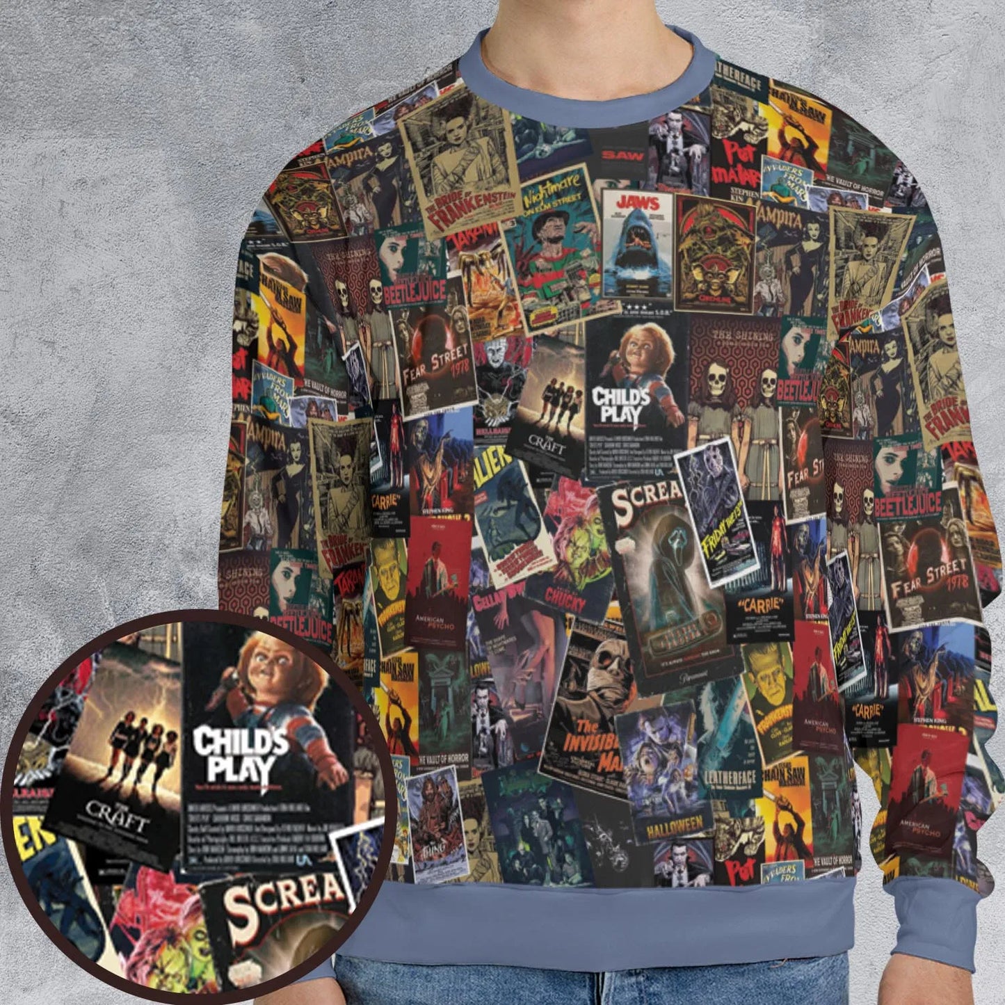 All-over Print Sweatshirt - 4DATR3QD
