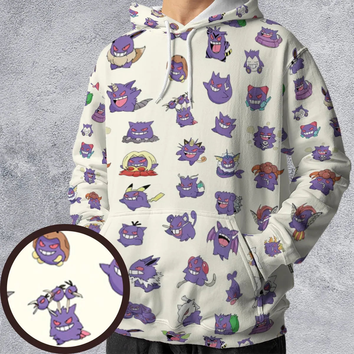 All-over Print Hoodie - CTUZ2K62