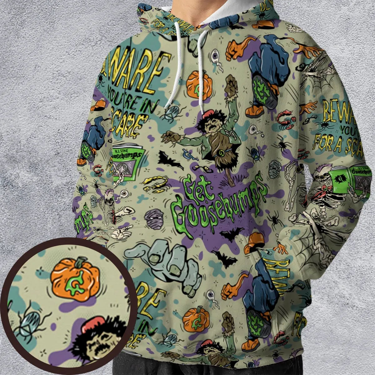 All-over Print Hoodie - 7PSZ7R93
