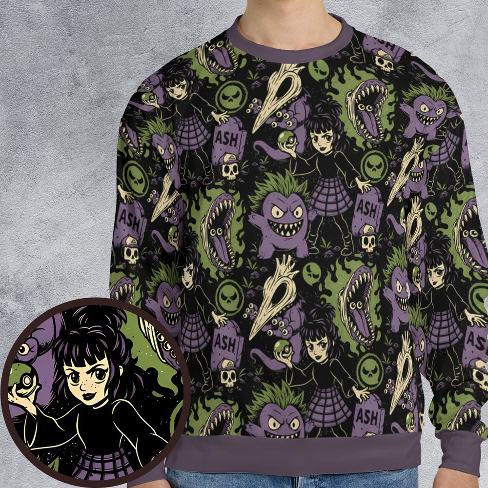 All-over Print Sweatshirt - ZEW39XC4 -  - 1