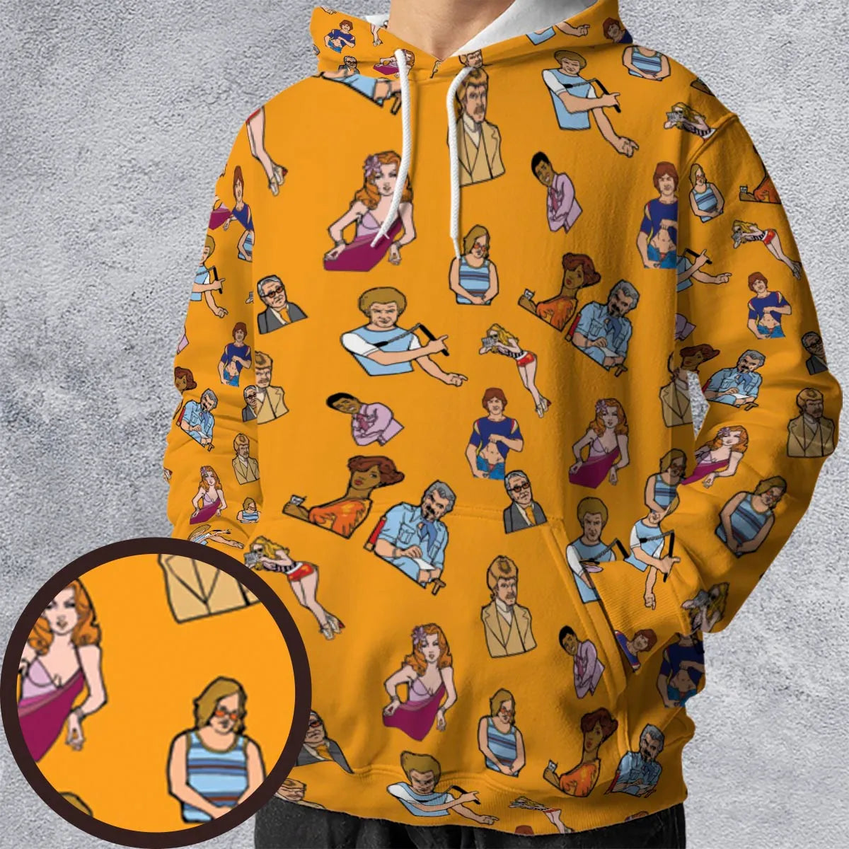 All-over Print Hoodie - VNQYUHK2