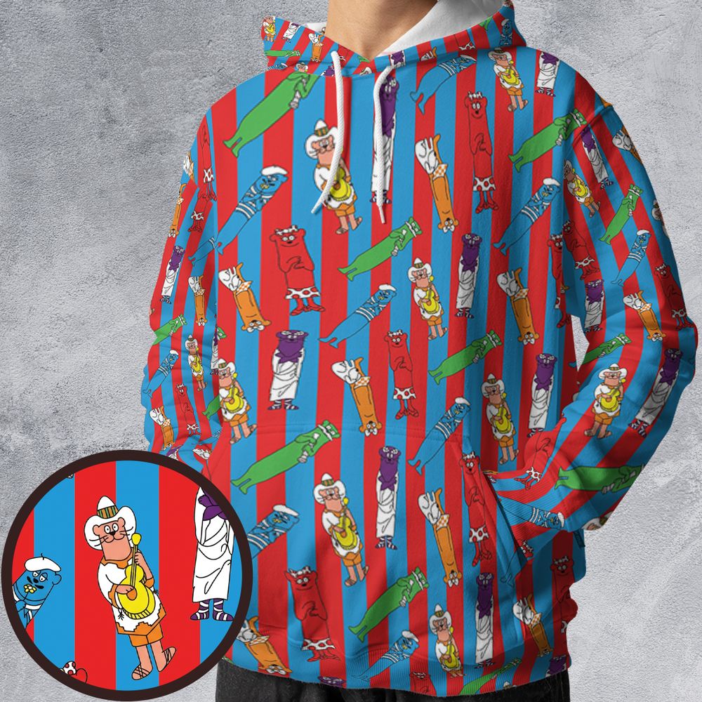All-over Print Hoodie - L746WG9L -  - 1