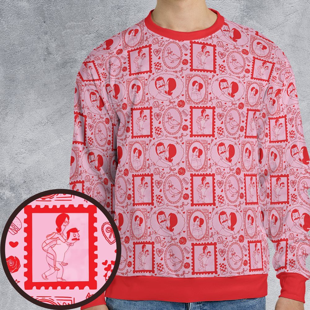 All-over Print Sweatshirt - 4XUURY91 -  - 1