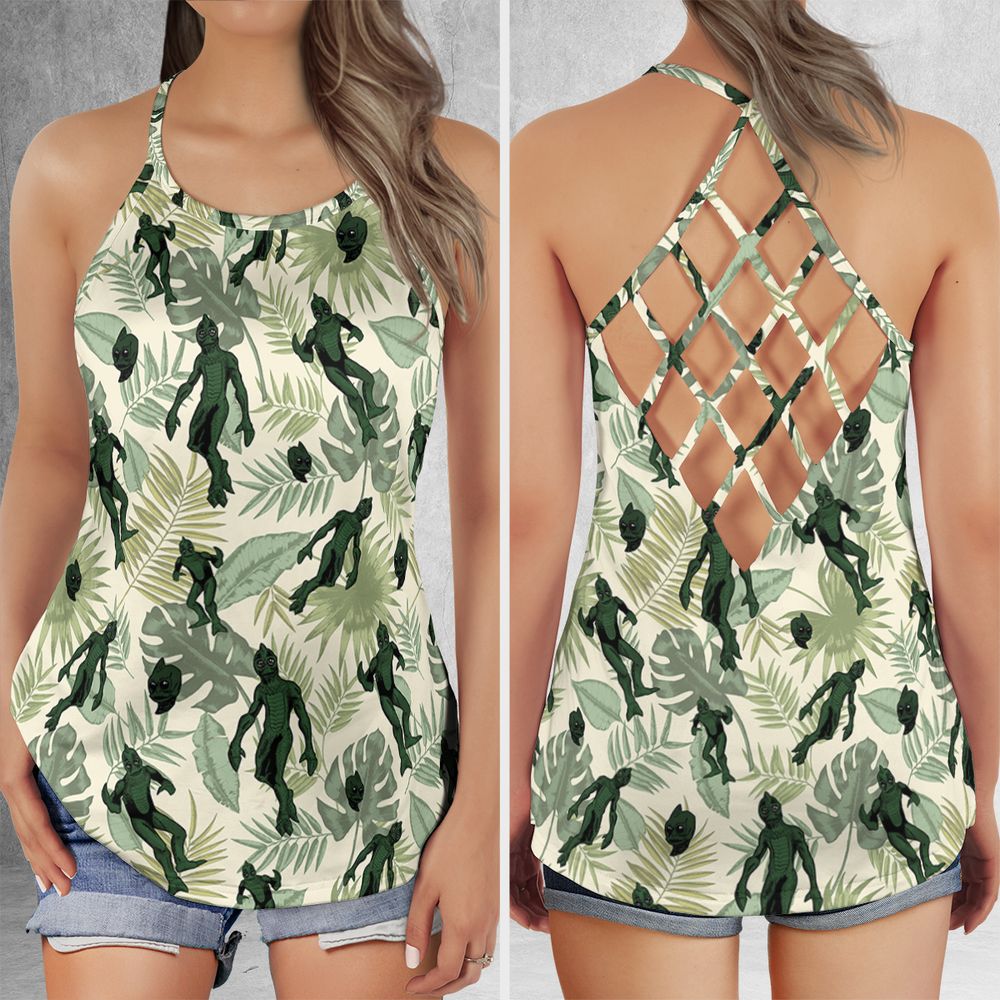 Criss Cross Tank Top - KLWTVGY2 -  - 1