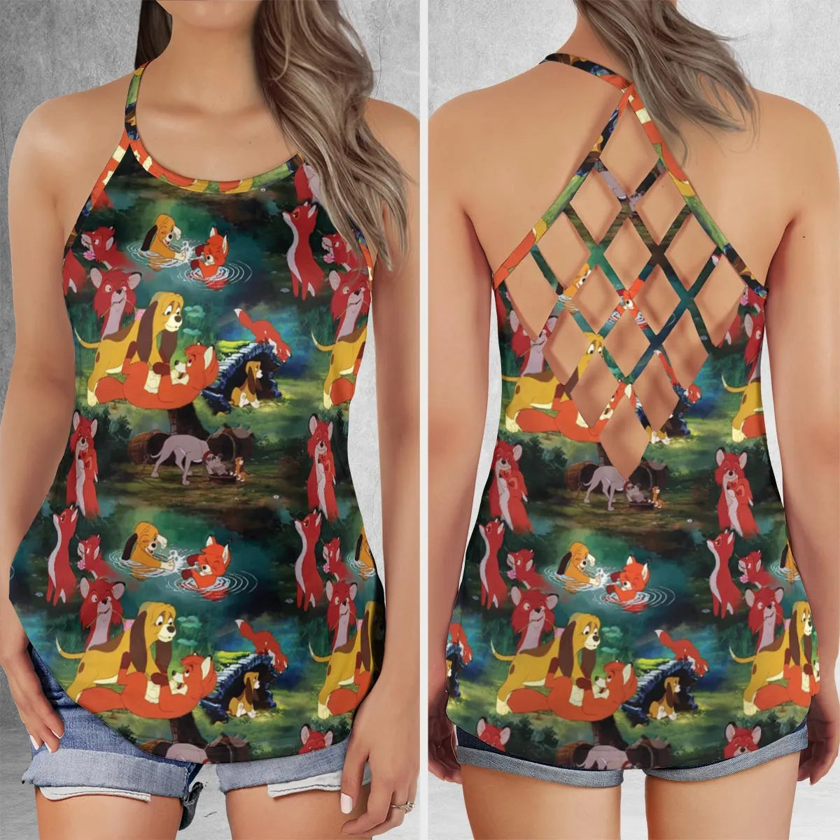 Criss Cross Tank Top - YP2T2KZB