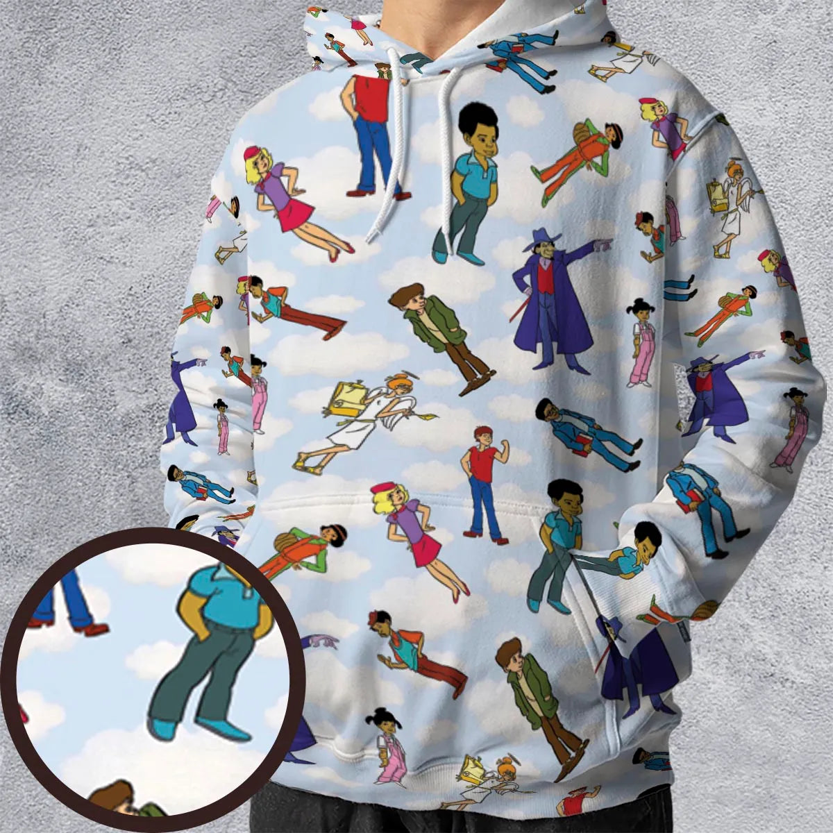 All-over Print Hoodie - RP27K52Q