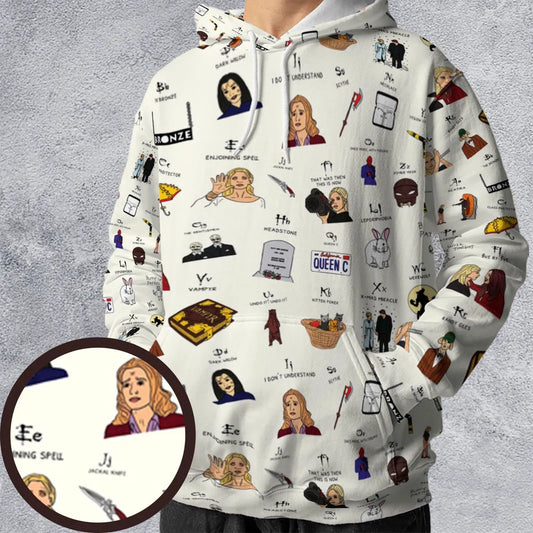 All-over Print Hoodie - 26L677HQ