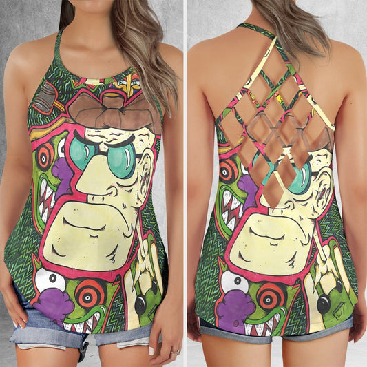 Criss Cross Tank Top - FYQFWS52 -  - 1
