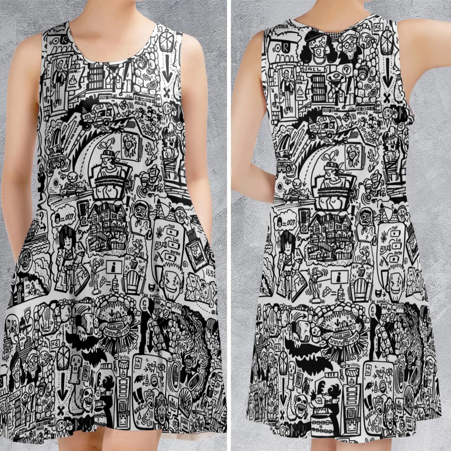 Sleeveless Dress - 19ZSYJ94