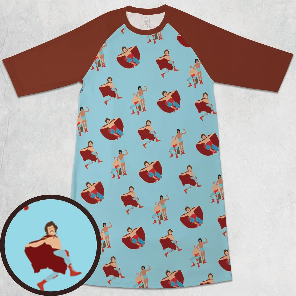 3/4 Sleeve Raglan Dress - 2KJP9VFF