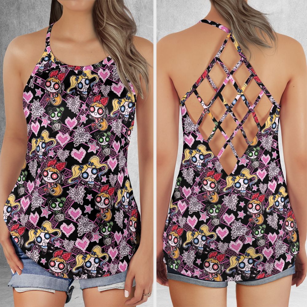Criss Cross Tank Top - L458X56J -  - 1