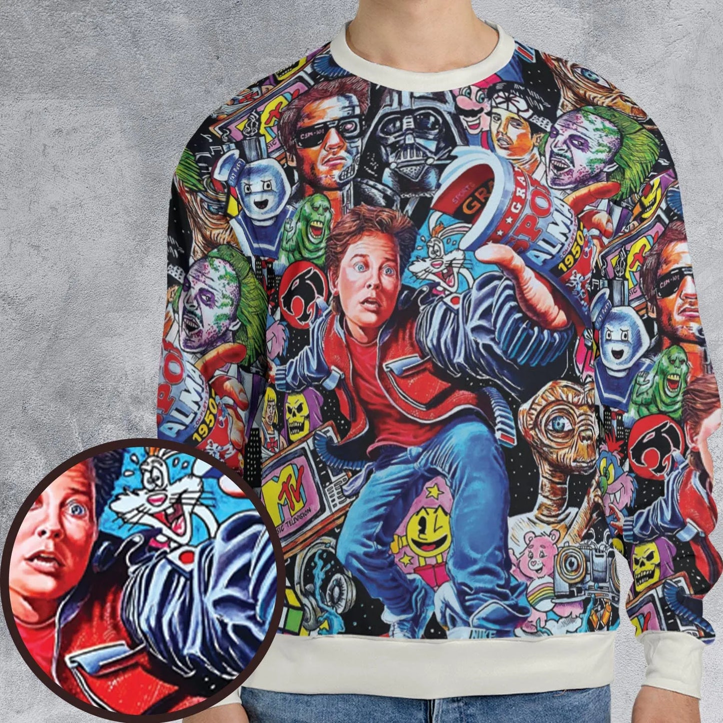All-over Print Sweatshirt - FRPQPCWW
