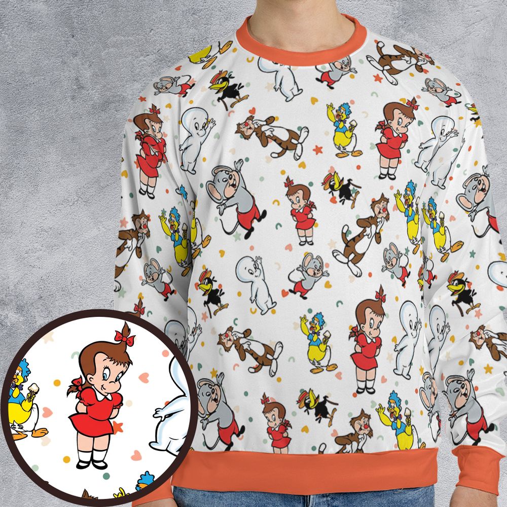 All-over Print Sweatshirt - YL14KUSV -  - 1