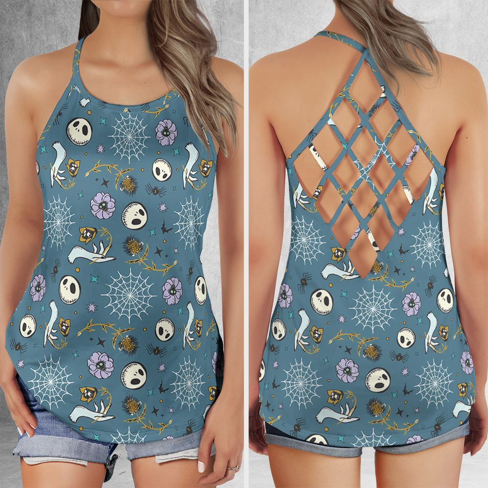Criss Cross Tank Top - TYEWQBAD -  - 1