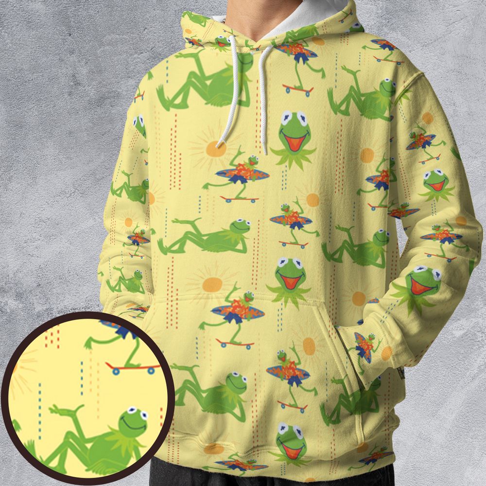 All-over Print Hoodie - VGJV5F9Q -  - 1