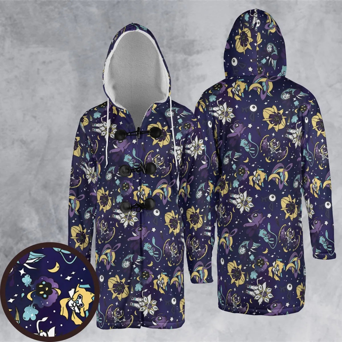 Hooded Cloak Coat - 6XMQQ8P1