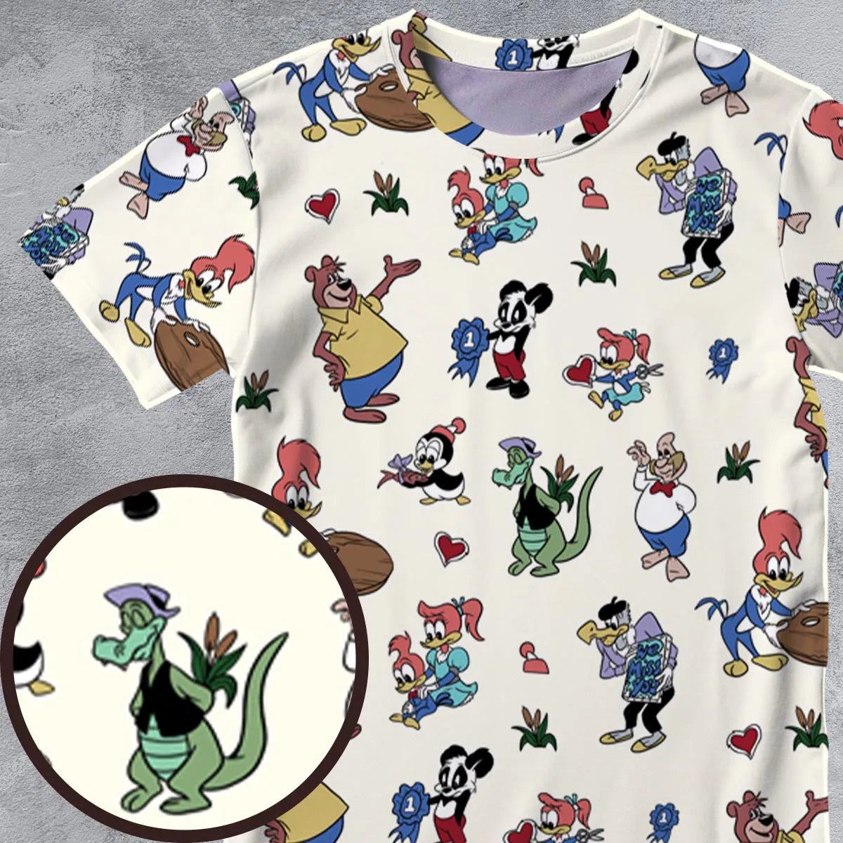 All-Over Print Unisex T-Shirt - 6KXKNYQB