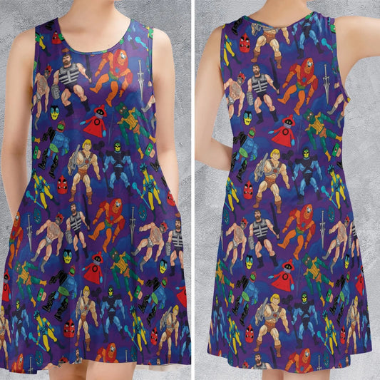 Sleeveless Dress - A8ZE9L6C