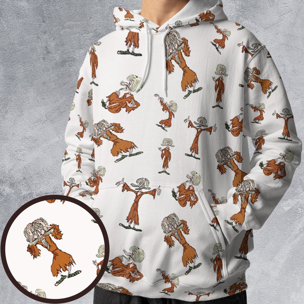All-over Print Hoodie - 6T2G59L1 -  - 1