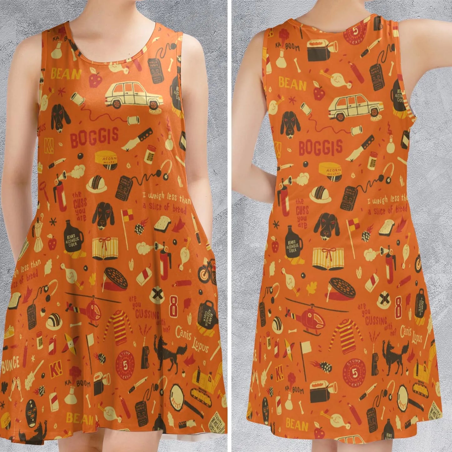 Sleeveless Dress - Q22QRHKQ