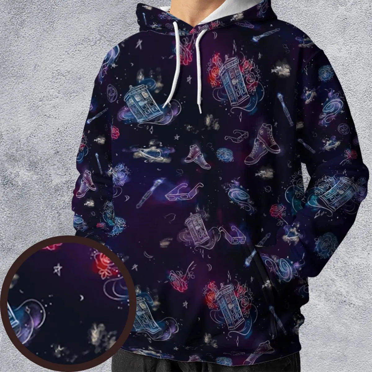 All-over Print Hoodie - UQMFFB8U