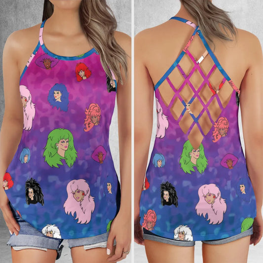 Criss Cross Tank Top - KFEZ78BB