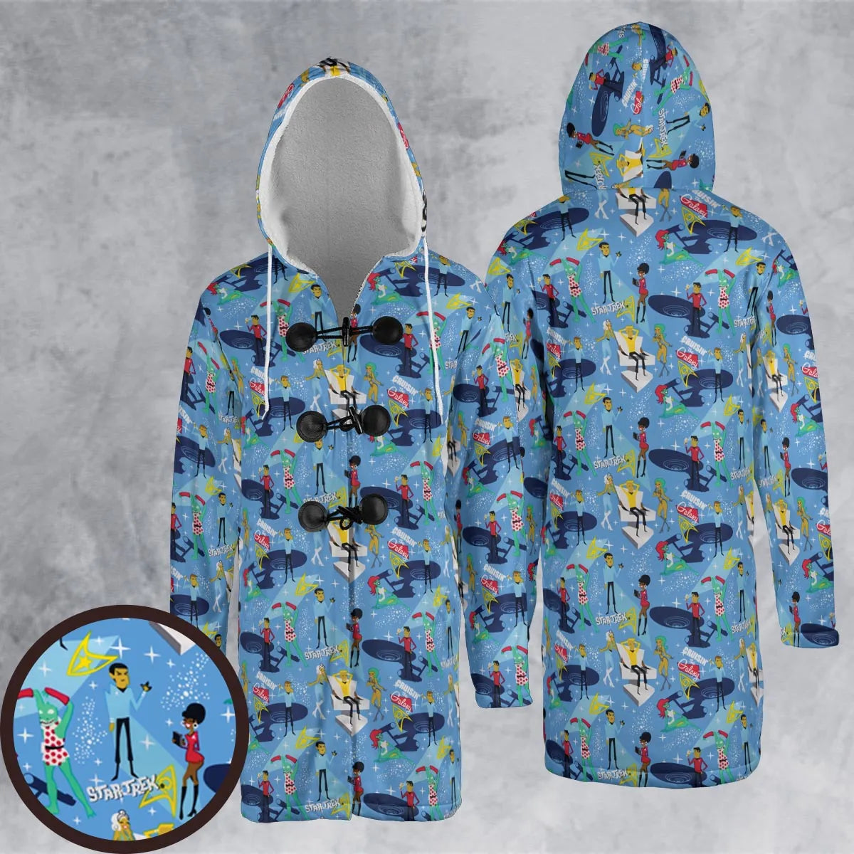 Hooded Cloak Coat - AS8FZXC7
