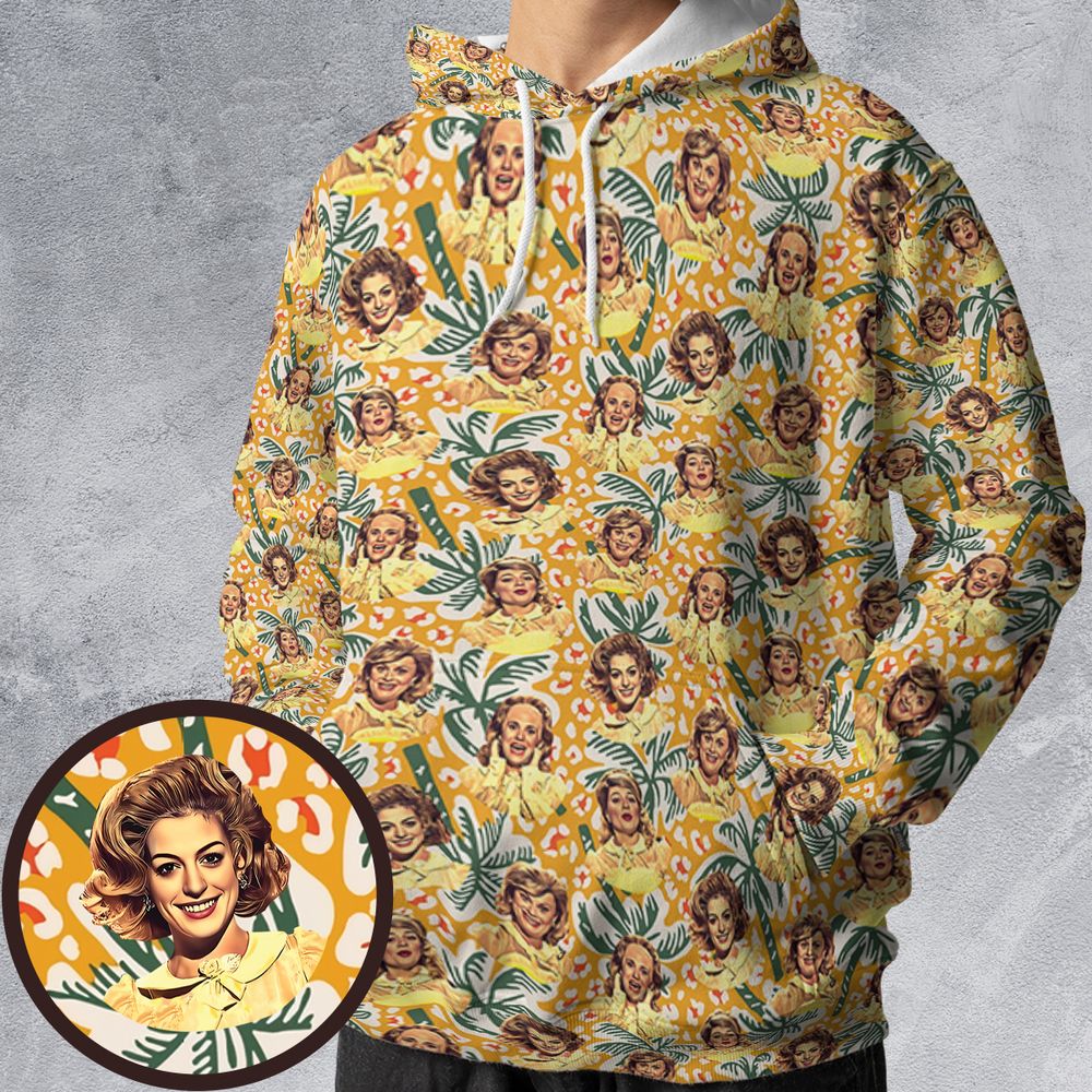 All-over Print Hoodie - VDMV3XCG -  - 1