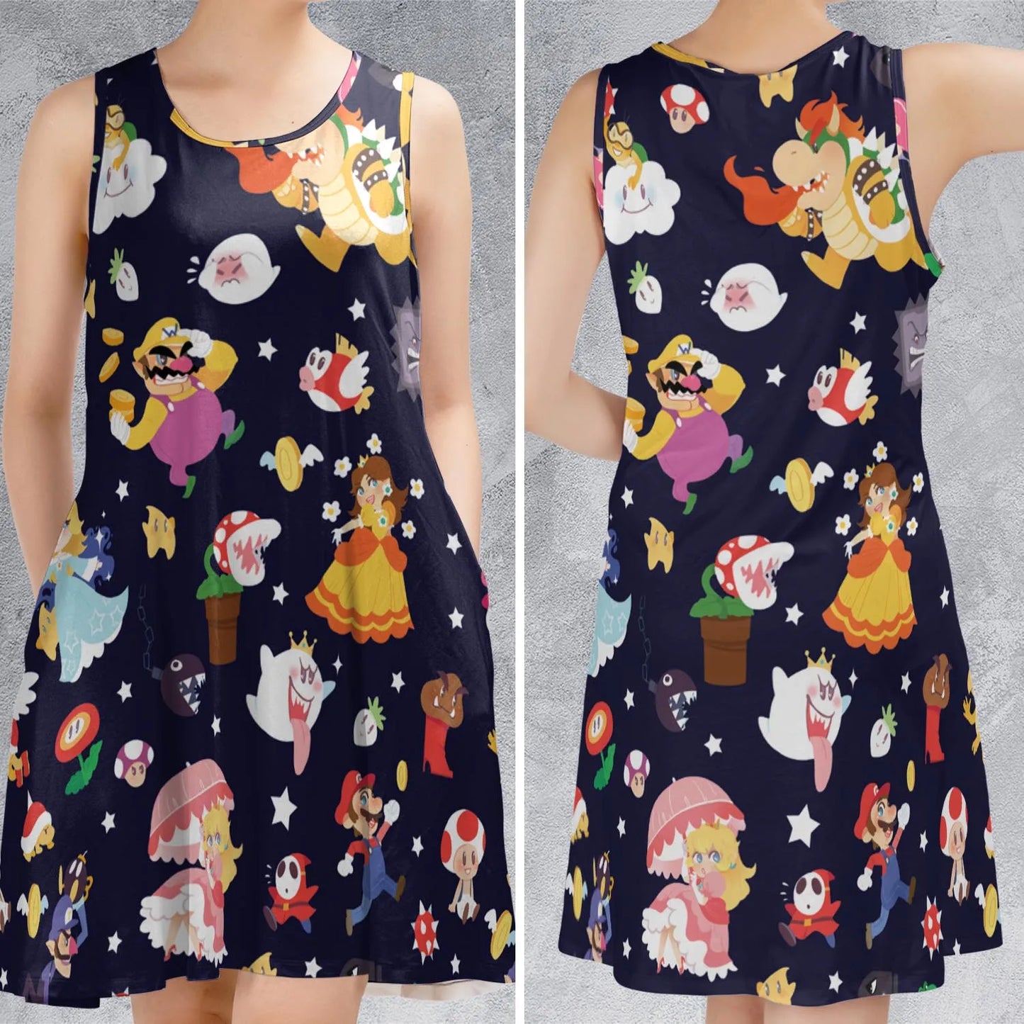 Sleeveless Dress - WU81L2UL