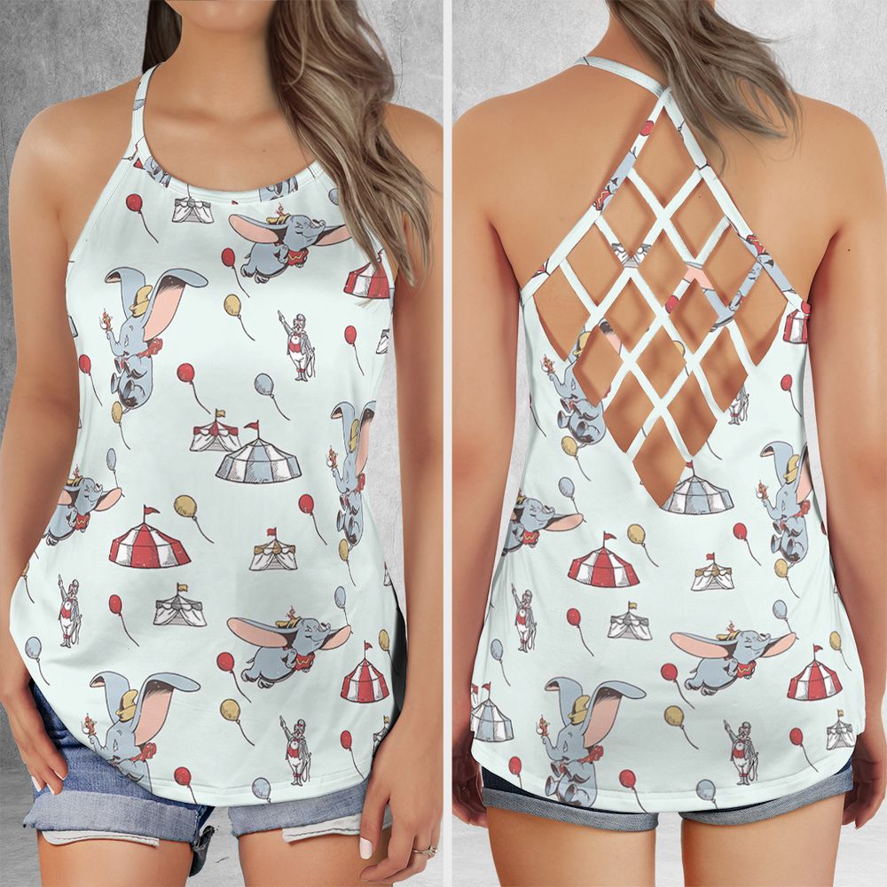 Criss Cross Tank Top - V2QN84RJ -  - 1