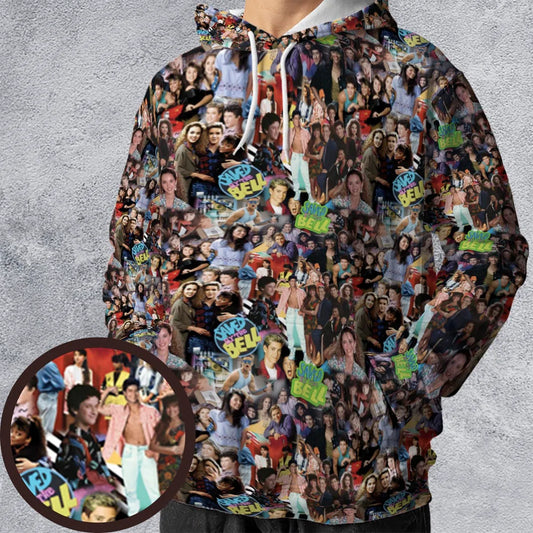 All-over Print Hoodie - C5GKX3YQ