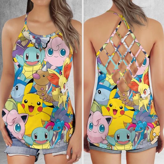 Criss Cross Tank Top - WB1DHTH3