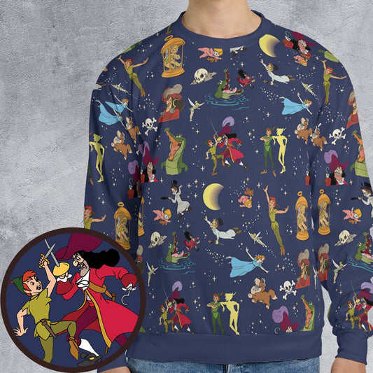 All-over Print Sweatshirt - 4WQM2E1Q -  - 1