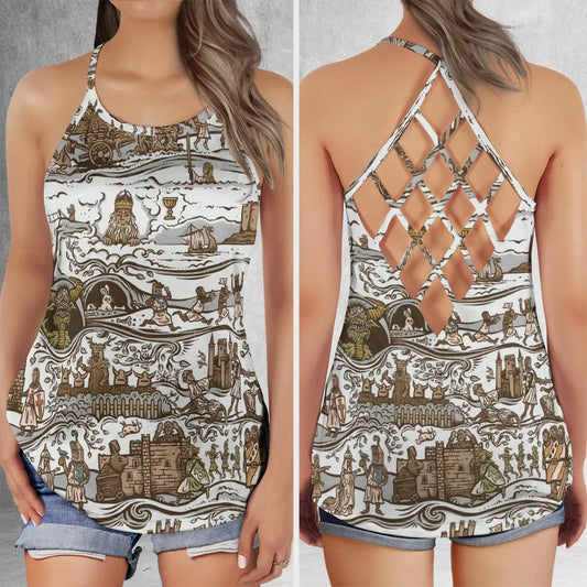 Criss Cross Tank Top - SEAWFCQ4