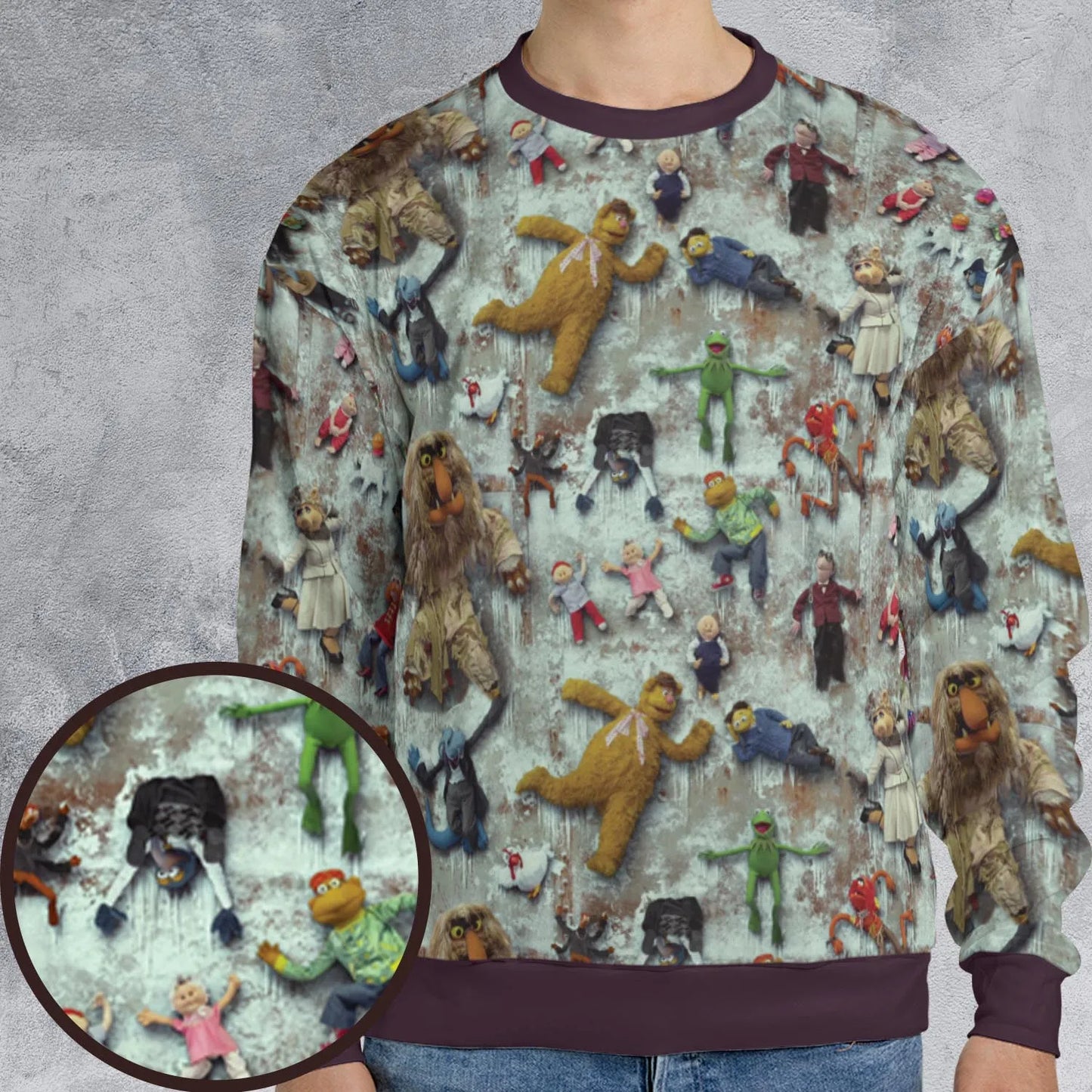 All-over Print Sweatshirt - 4XA4Q6RZ