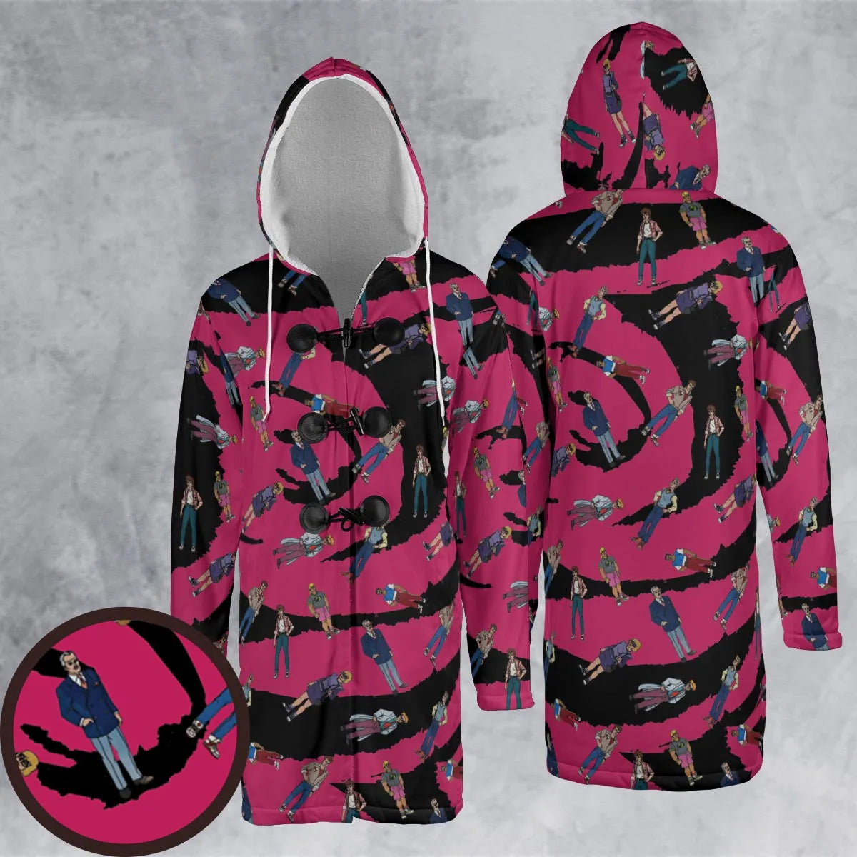 Hooded Cloak Coat - SBV5VWC8