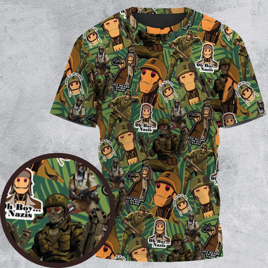 All-Over Print Unisex T-Shirt - 91ZN99L1
