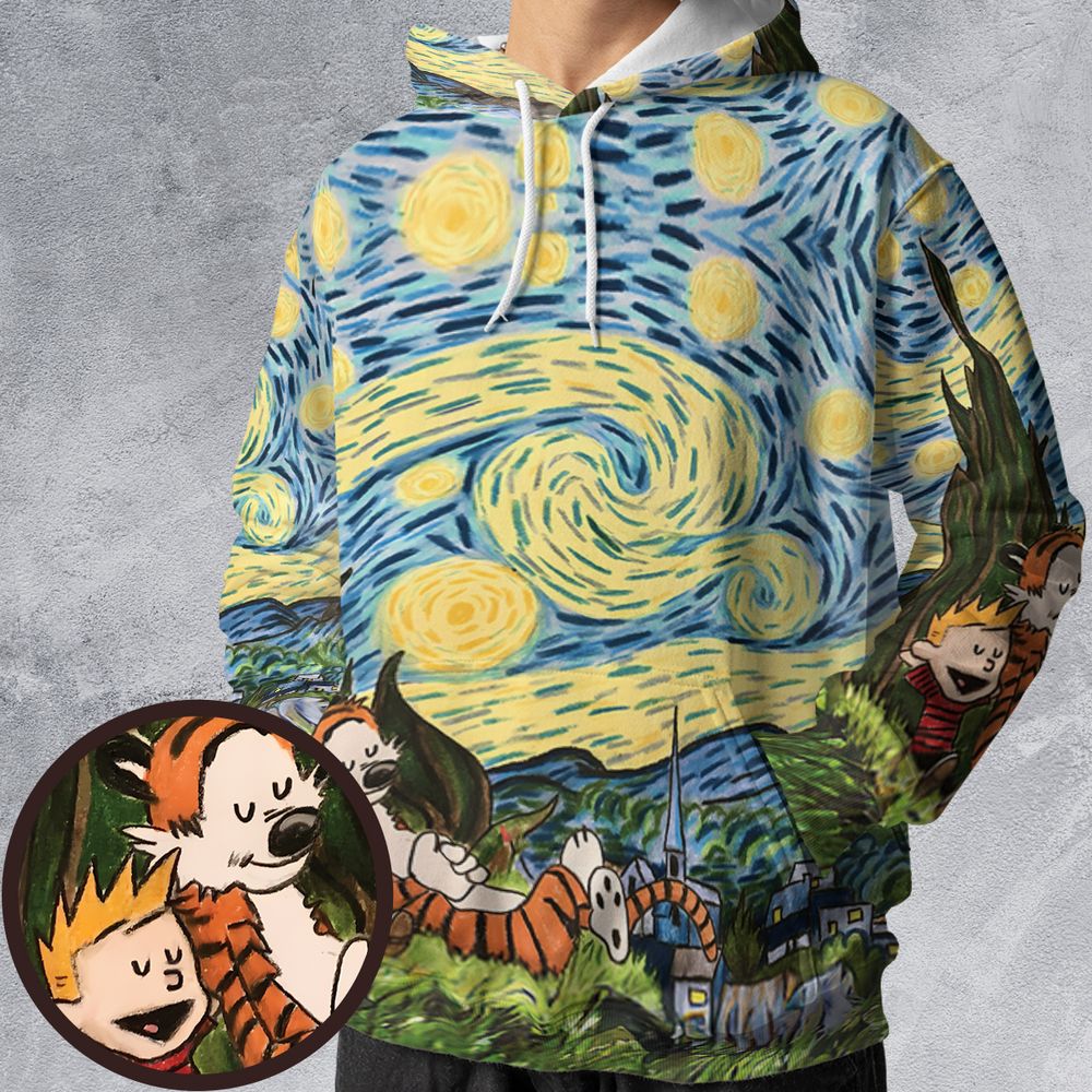 All-over Print Hoodie - YLFCCQAN -  - 1