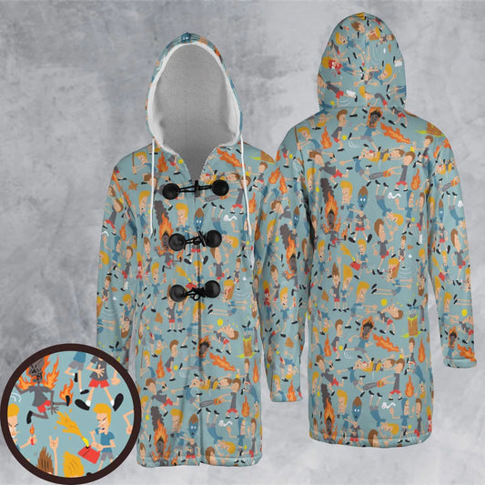 Hooded Cloak Coat - AVYXDEXG