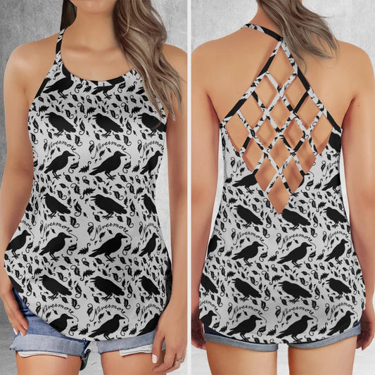 Criss Cross Tank Top - QGZLR9RW