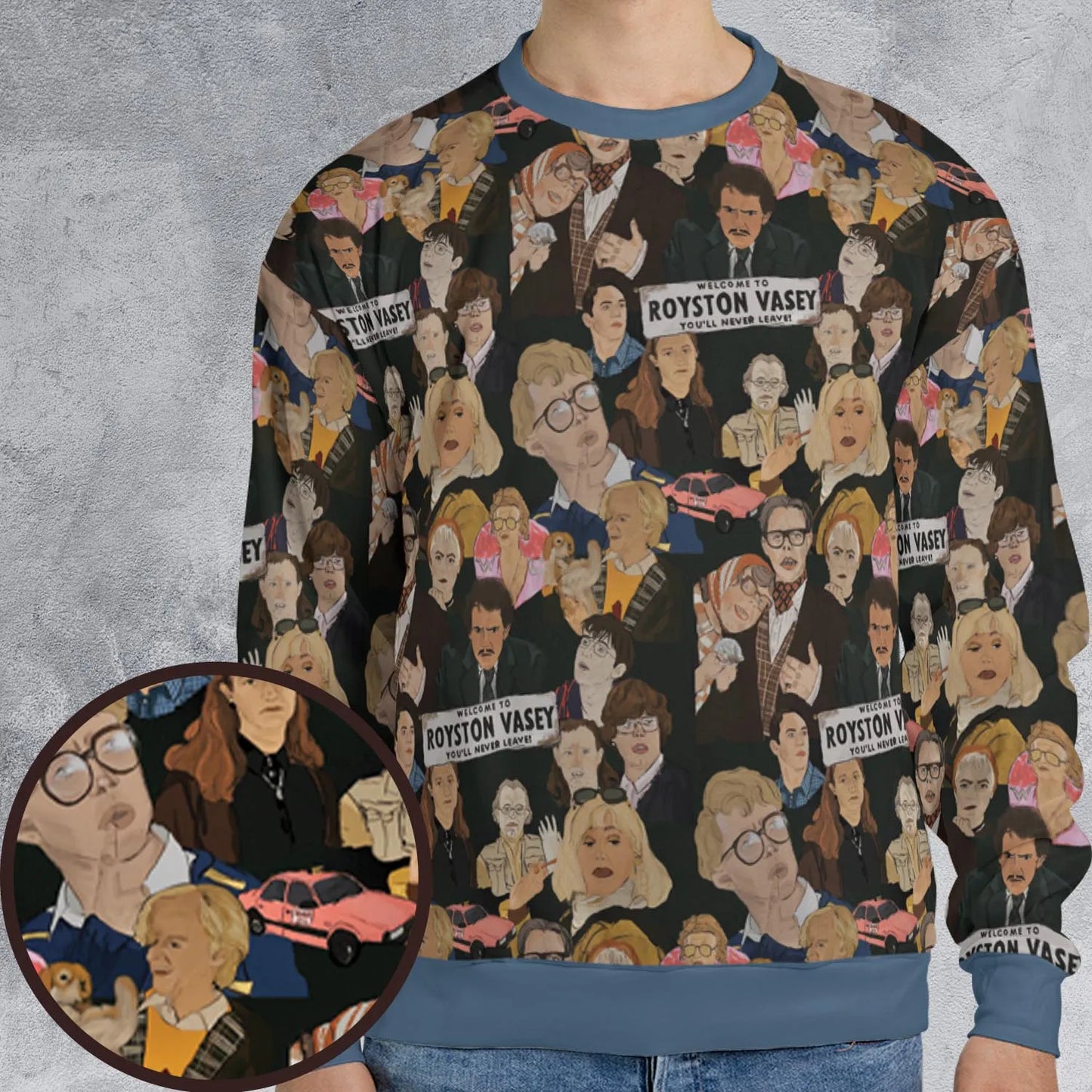 All-over Print Sweatshirt - AV7LAZBG