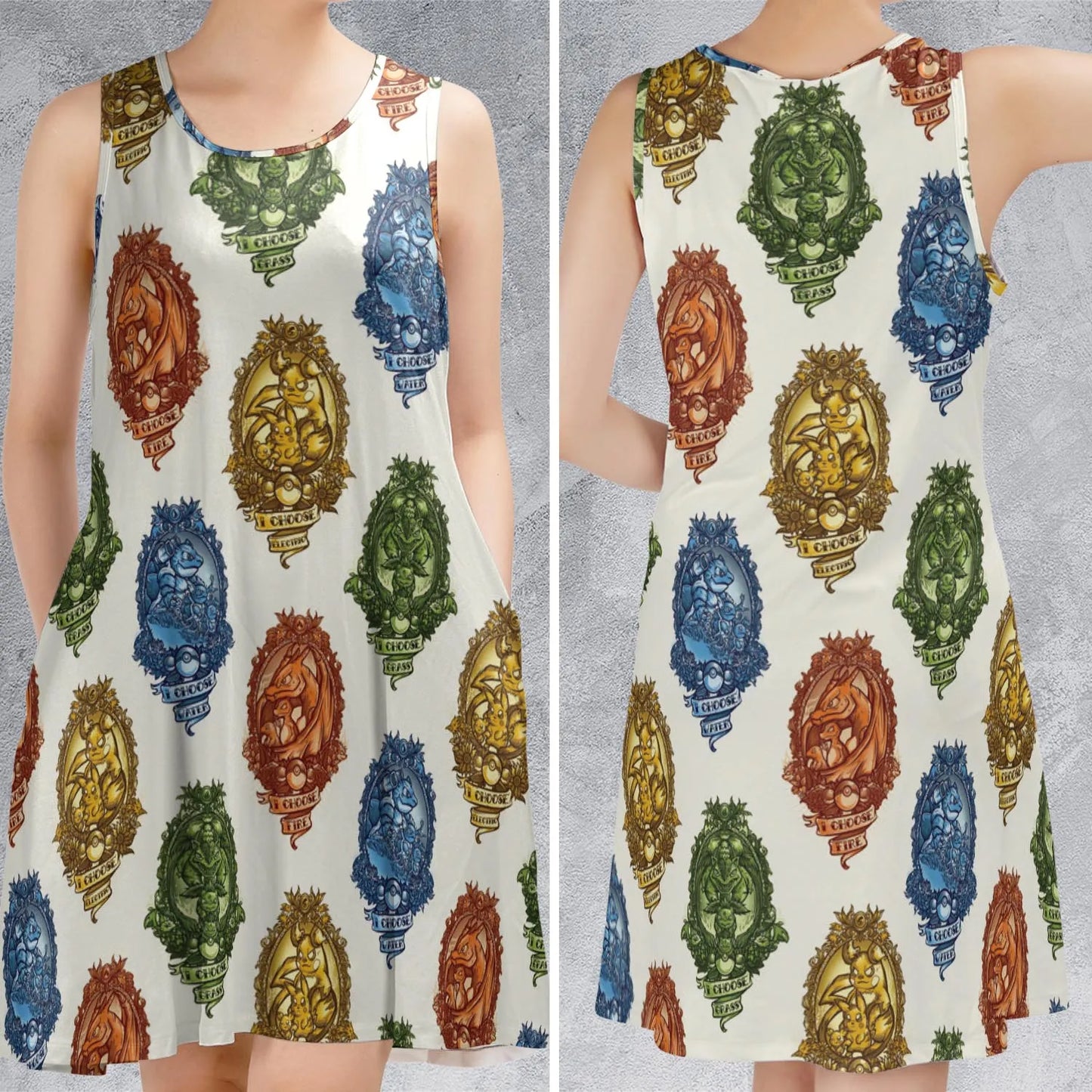 Sleeveless Dress - RE41A9E2