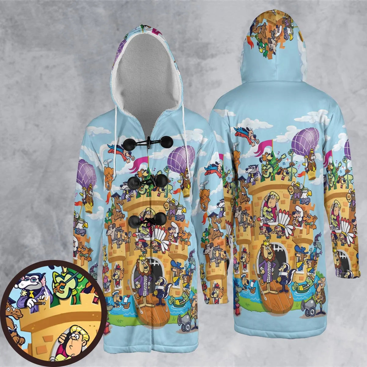 Classic Underdog Hooded Cloak Coat