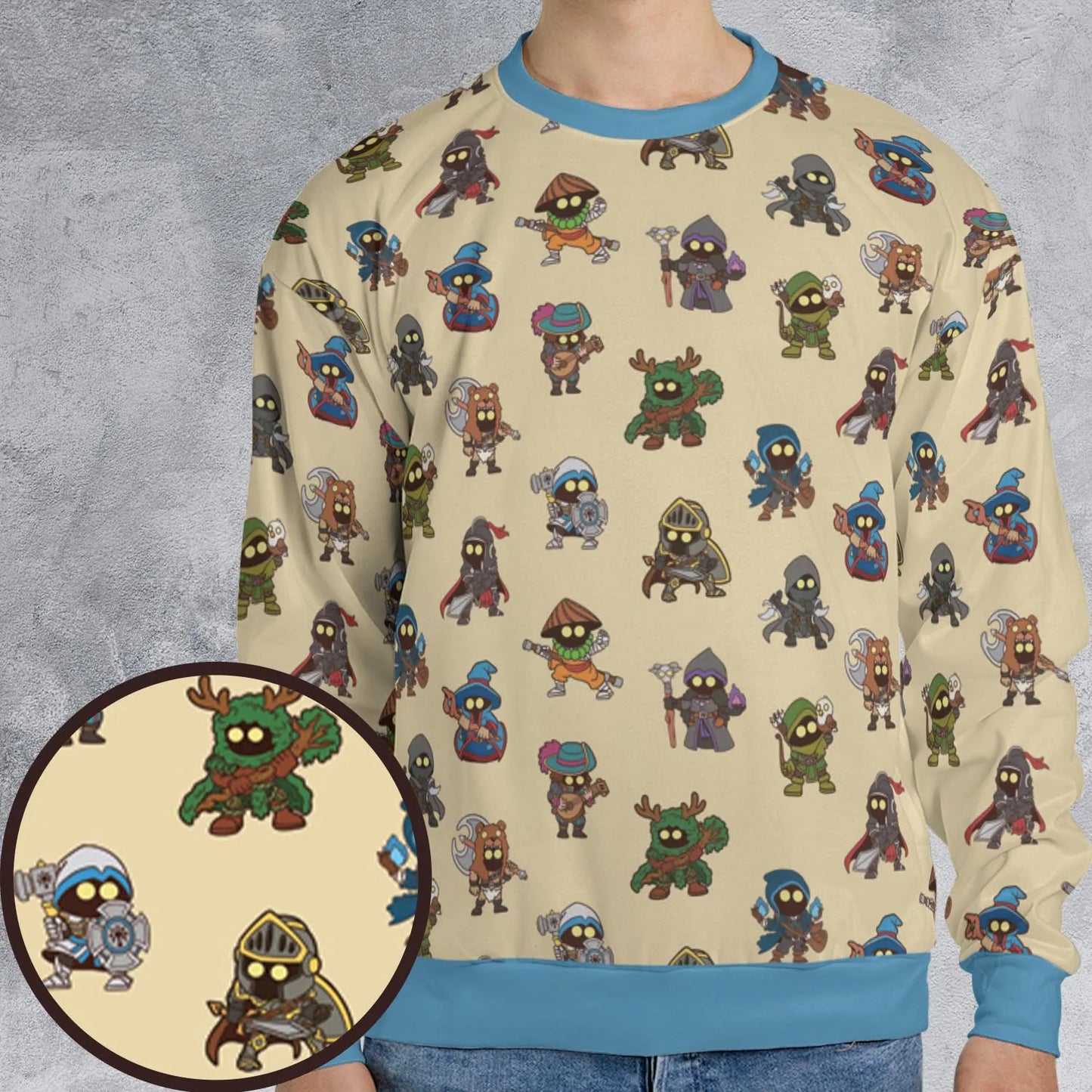 All-over Print Sweatshirt - Y6PZF3V1