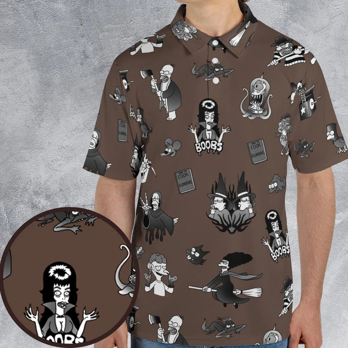 AOP Men/Women Polo Shirt - 3S9E1WC8