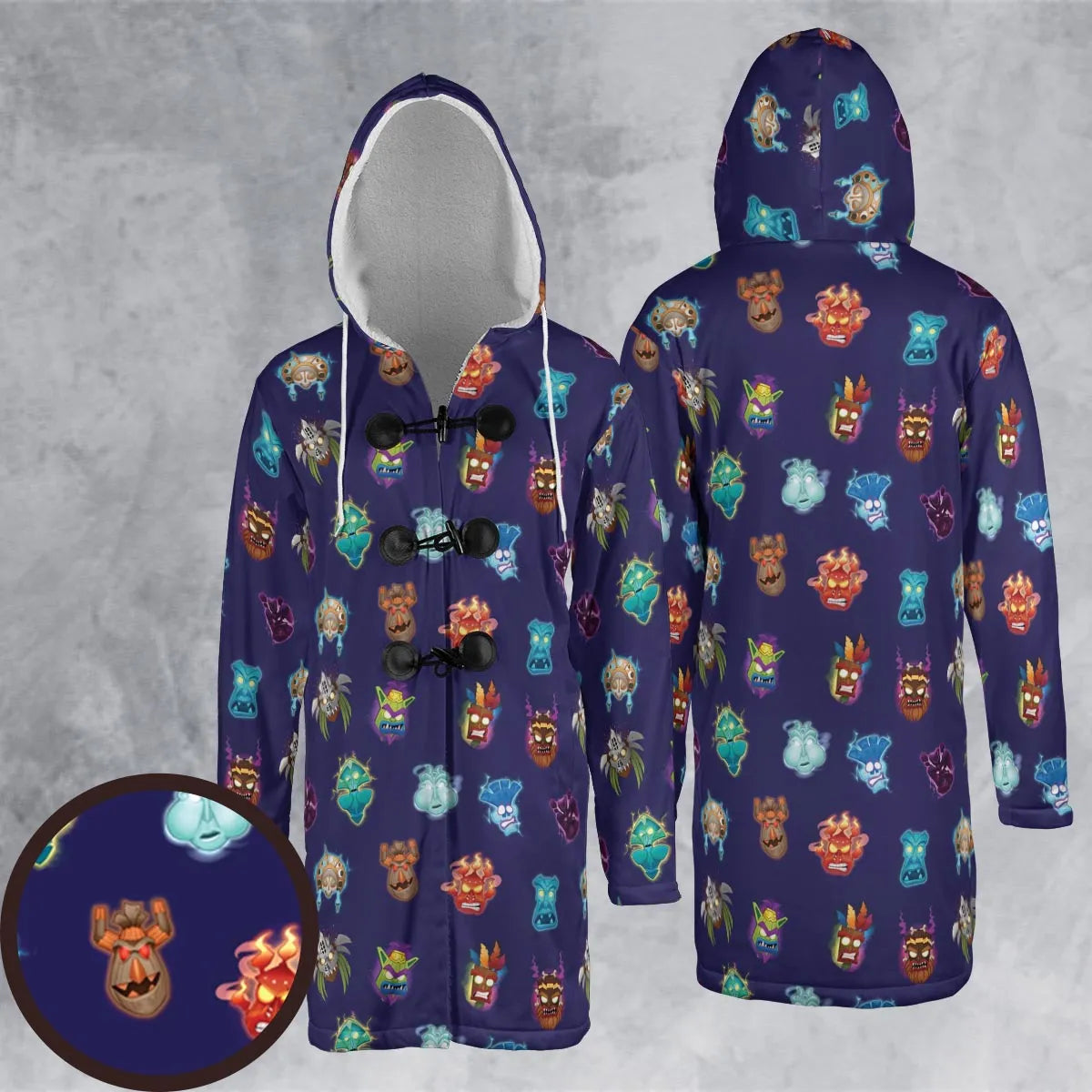 Hooded Cloak Coat - H952UVLA