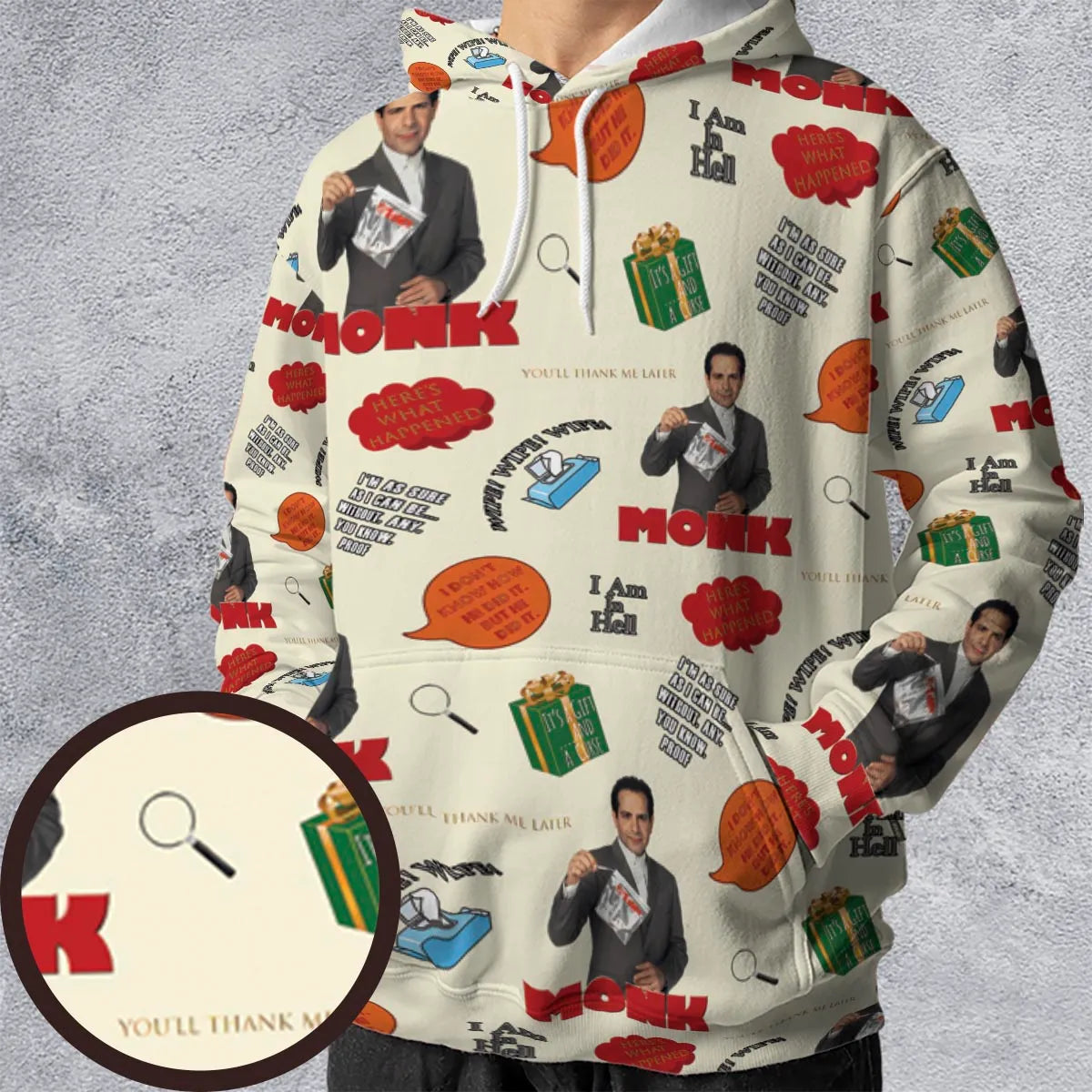 All-over Print Hoodie - 4TUCC7U6